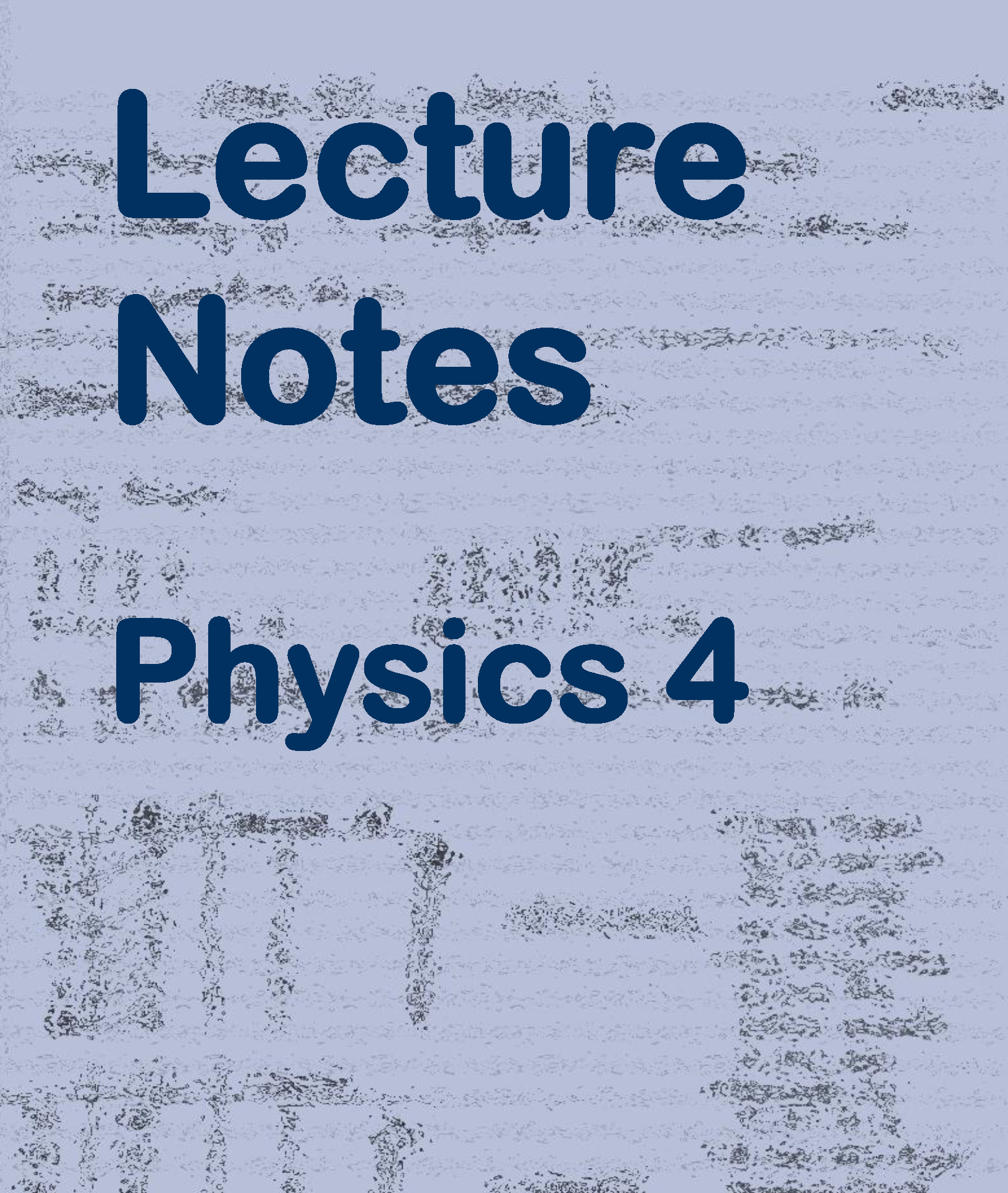 Profs Notes WMI: Lecture Notes